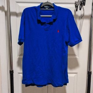 L blue polo by Ralph Lauren